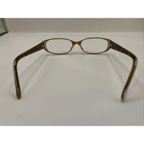 Ellen Tracy Eyeglasses Designer Frames Only Brown 52-16-130 - Picture 5 of 6